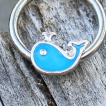 Anneau CBR � baleine bleue