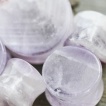 Ecarteur plug en pierre semi-précieuse améthyste
