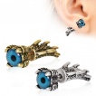 Faux �carteur oreille � oeil de d�mon et griffes