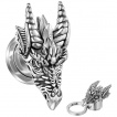 Ecarteur plug tête de Dragon nordique en acier (dévissable)