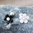Piercing cartilage fleur fantaisie perl�e