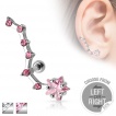 Piercing cartilage oreille � �toile filante