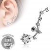 Piercing cartilage oreille � �toile filante