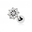 Piercing cartilage tragus h�lix � roue (barre) de bateau