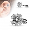 Piercing h�lix / cartilage � bouquet de strass