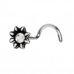 Piercing nez � tige 