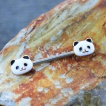 Piercing téton duo de pandas