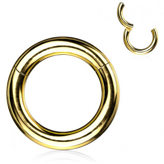 Anneau charni�re de gros diam�tre en acier Dor�