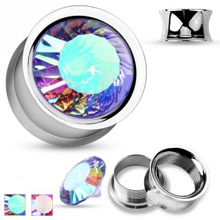 Ecarteur plug acier avec pierre polie � la main