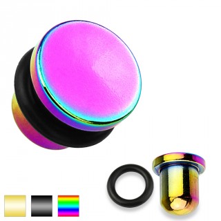 Ecarteur plug en acier plaqu� IP titanium