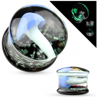 Ecarteur plug en verre � champignon emprisonn�