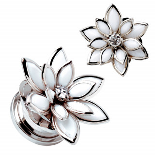 Ecarteur plug fleur de Lotus d�ploy�e