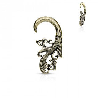 Ecarteur spirale dor�e sculpt�e fa�on baroque