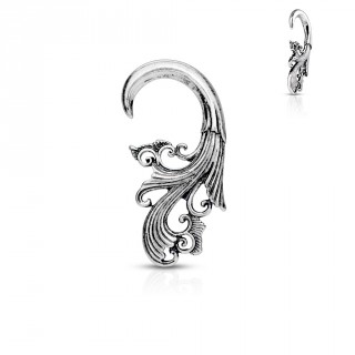 Ecarteur spirale gris sculpt� fa�on baroque