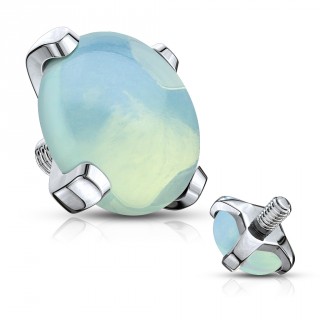 Embout microdermal � Jade verte