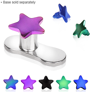 Embout microdermal �toile en acier plaqu� IP