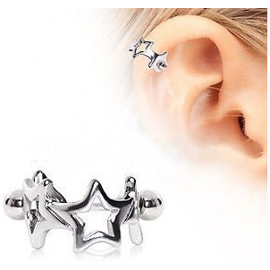 Piercing helix quatuor d'�toiles