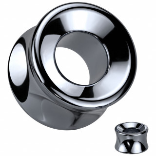 Ecarteur tunnel double �vas� en pierre d'H�matite