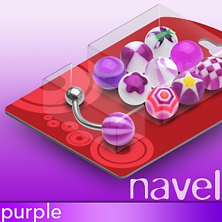 Pack piercing nombril - PN01