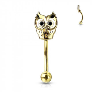 Piercing arcade dor� � hibou