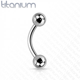 Piercing arcade en titane grade 23 � boules
