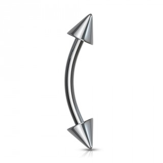Piercing arcade en titane grade 23 � spikes