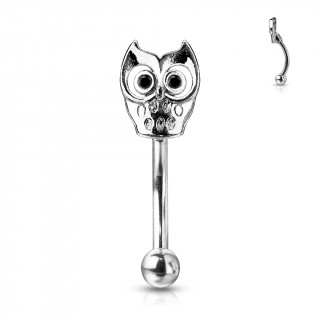 Piercing arcade � hibou