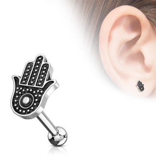 Piercing cartilage � main Hamsa