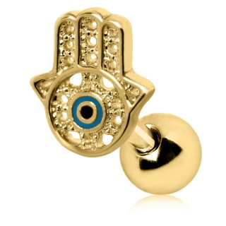 Piercing cartilage dor� main de fatima