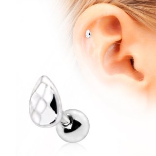 Piercing cartilage tragus h�lix � larme facett�e