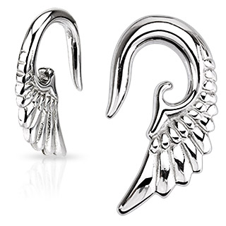 Piercing �carteur aile d'ange en acier