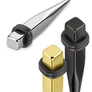 Piercing �carteur en acier style pieu type tapers