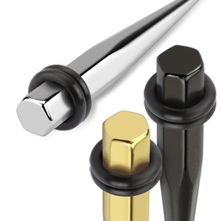 Piercing �carteur h�xagonal en acier type tapers