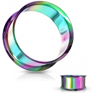 Piercing �carteur tunnel en acier Arc en ciel