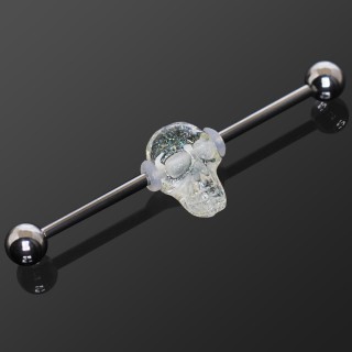 Piercing industriel � crane de r�sine transparente