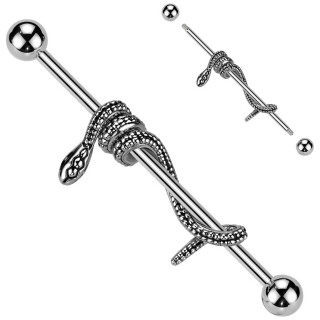 Piercing Industriel � serpent enroul�