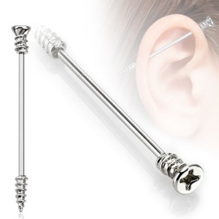 Piercing industriel style vis