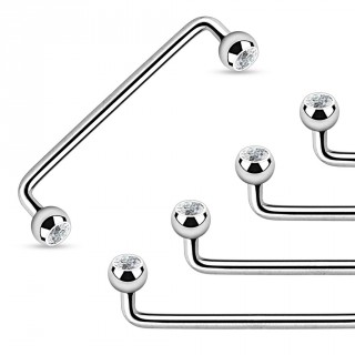 Piercing industriel / surface en acier � boules serties