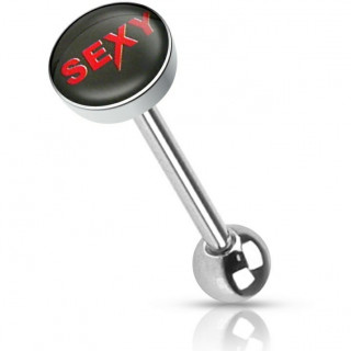 Piercing langue "SEXY"