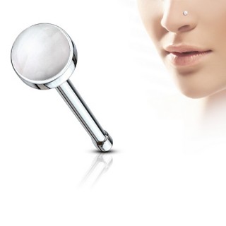 Piercing nez � pierre Quartz rose