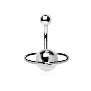 Piercing nombril plan�te Saturne