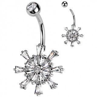 Piercing nombril � roue de gouvernail