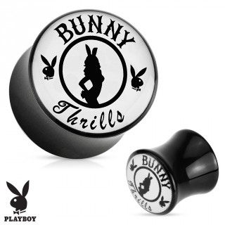 Piercing plug �carteur Playboy "Bunny Thrills"