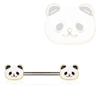 Piercing t�ton duo de pandas
