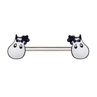 Piercing t�ton � hippopotames