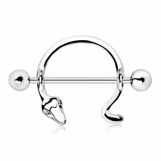 Piercing t�ton serpent de la tentation