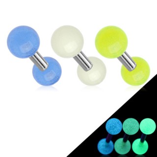 Piercing tragus/cartilage � boules fluo