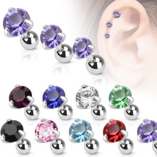 Piercing tragus/cartilage � pierre ronde