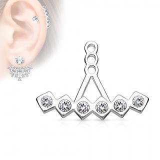 Rajout � 6 losanges sertis