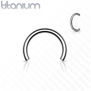 Tige fer � cheval en titane pour embouts push-in